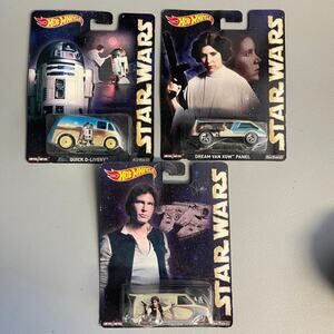 Hot Wheels Star Wars Collection NWT Quick D-Livery Dream Van XGW 1985 Astro Van